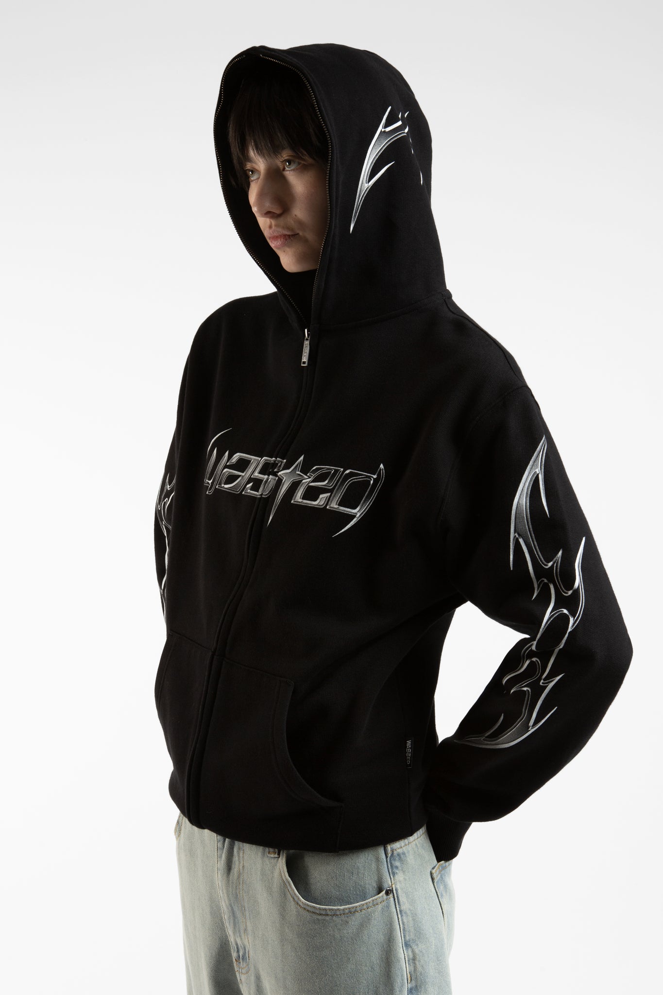 Hoodie Full Zip Metal Blade
