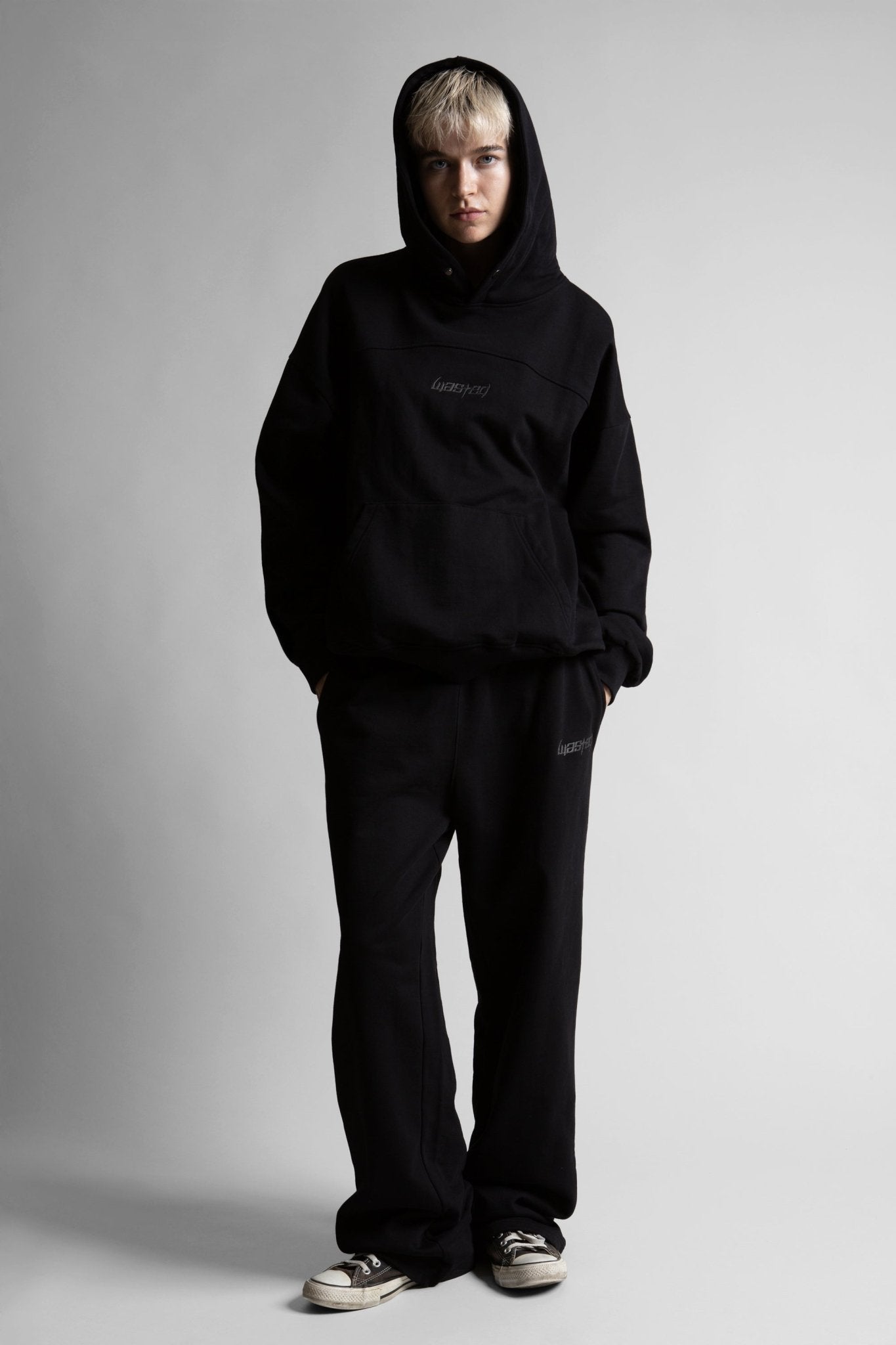 Hoodie Boxy Switchblade - WASTED PARIS