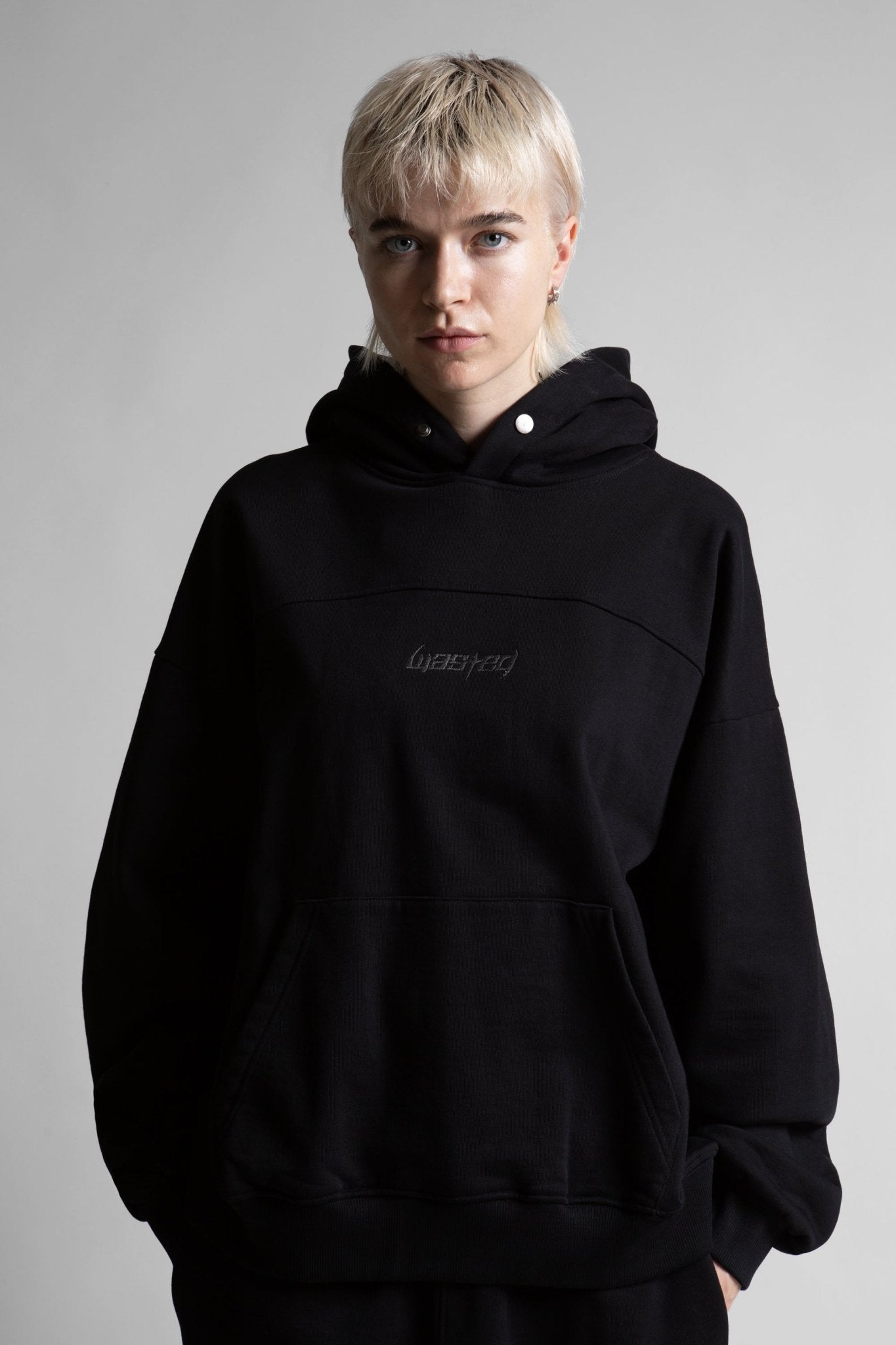 Hoodie Boxy Switchblade - WASTED PARIS
