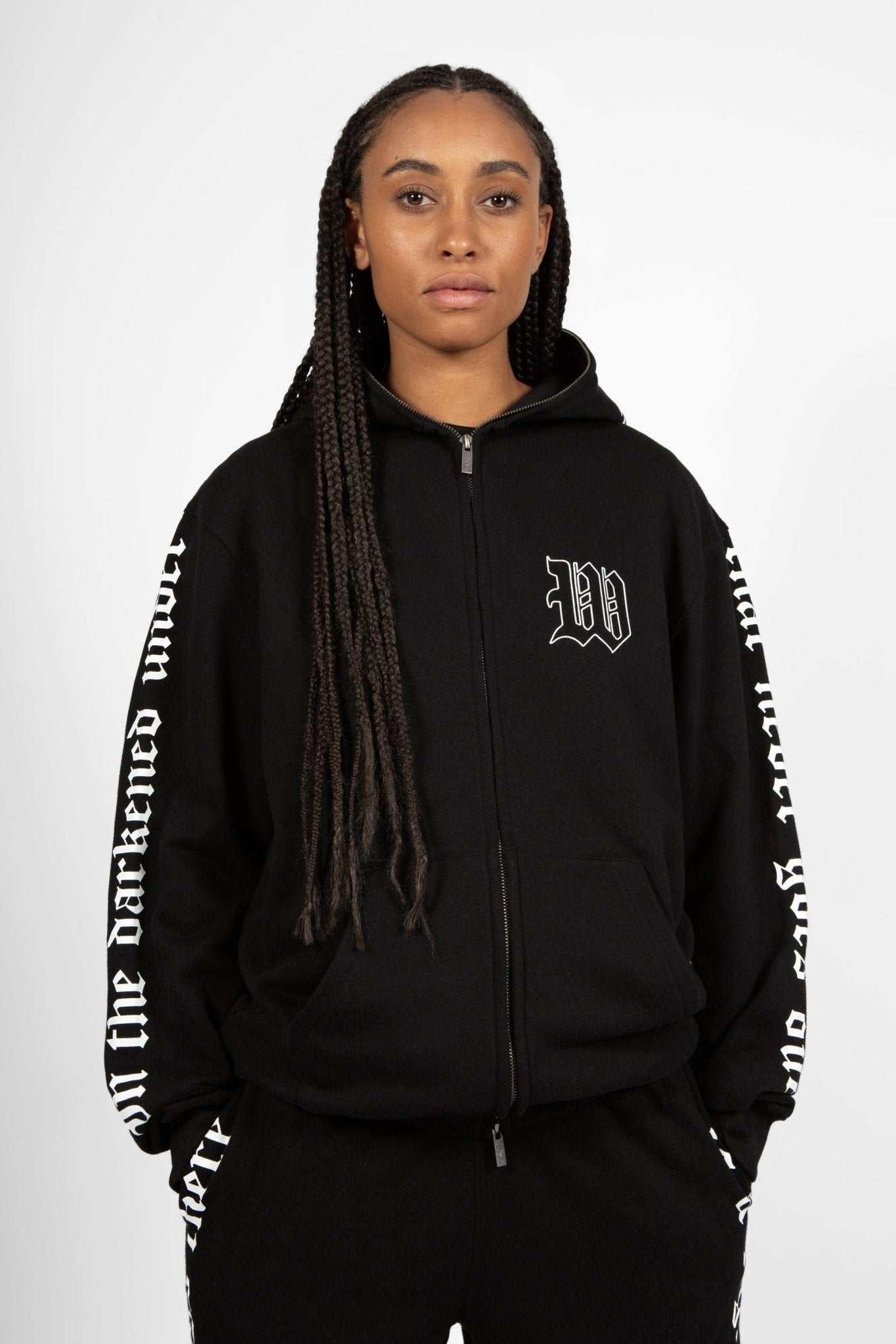 Hoodie Full Zip Mercy - WASTED PARIS