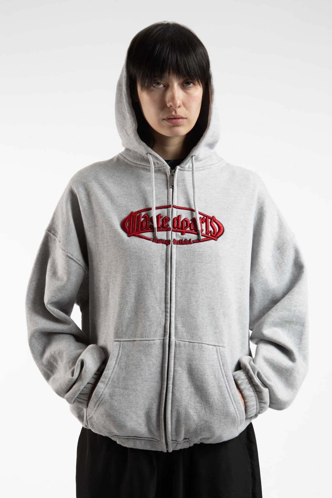 Hoodie Zip Boxy Yard - WASTED PARIS