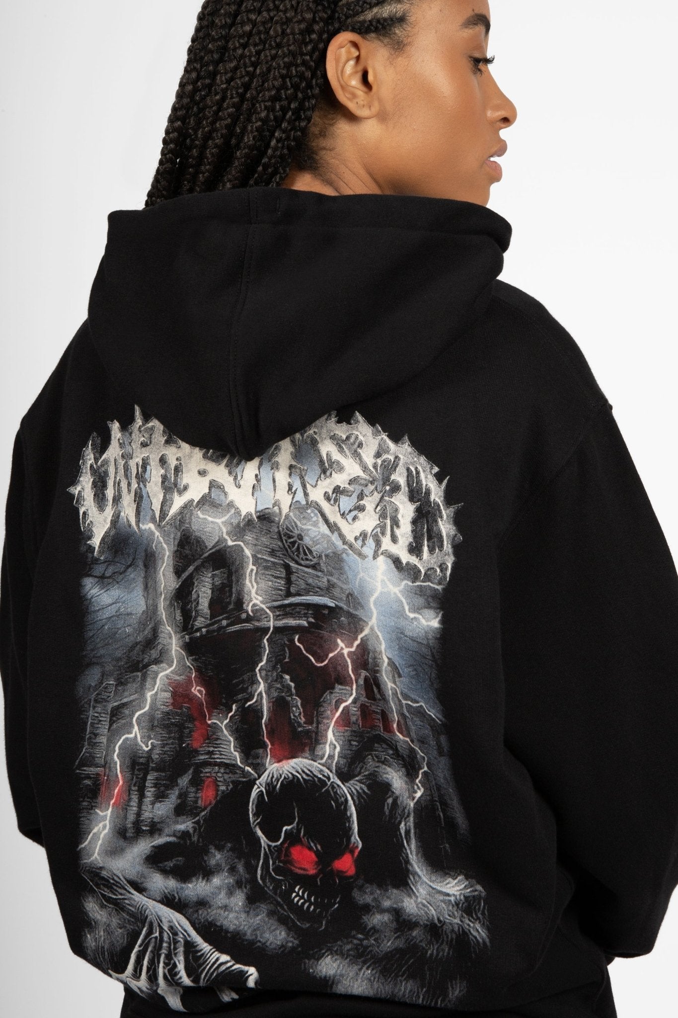 Hoodie Zip Undead - WASTED PARIS