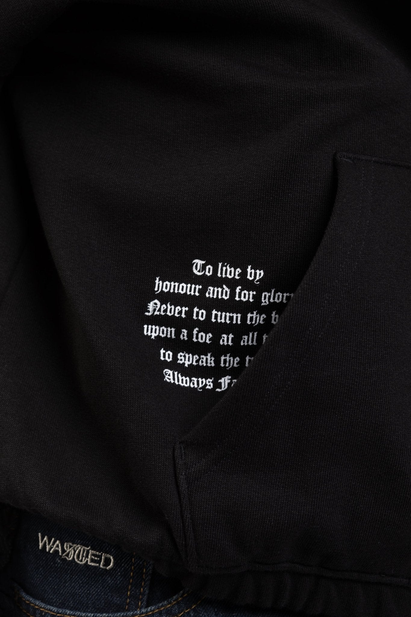 Hoodie Zip Varg - WASTED PARIS