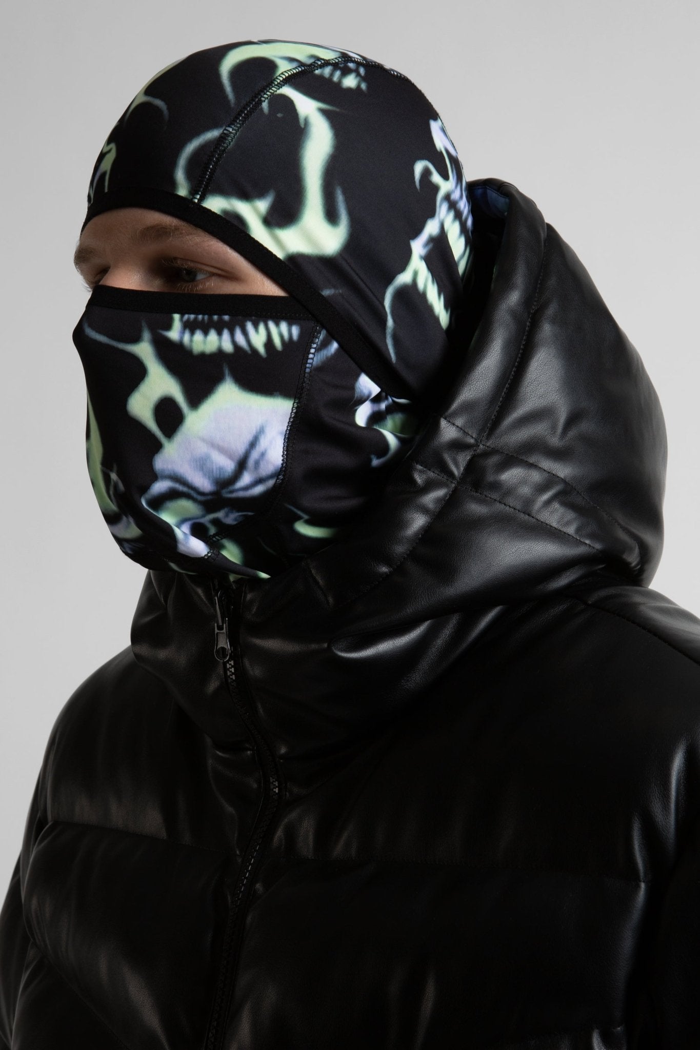 Puffer Réversible Skull - WASTED PARIS