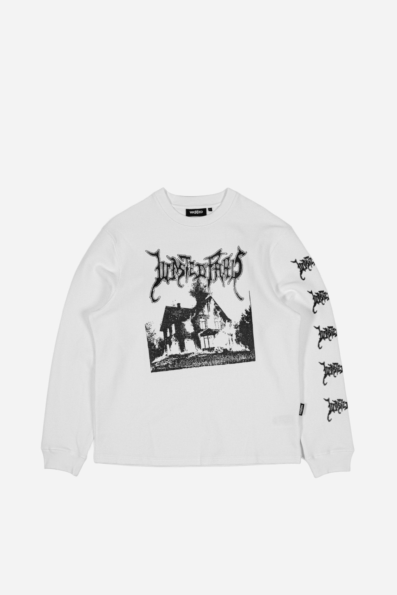 T-Shirt Thermal Manches Longues Ignited - WASTED PARIS