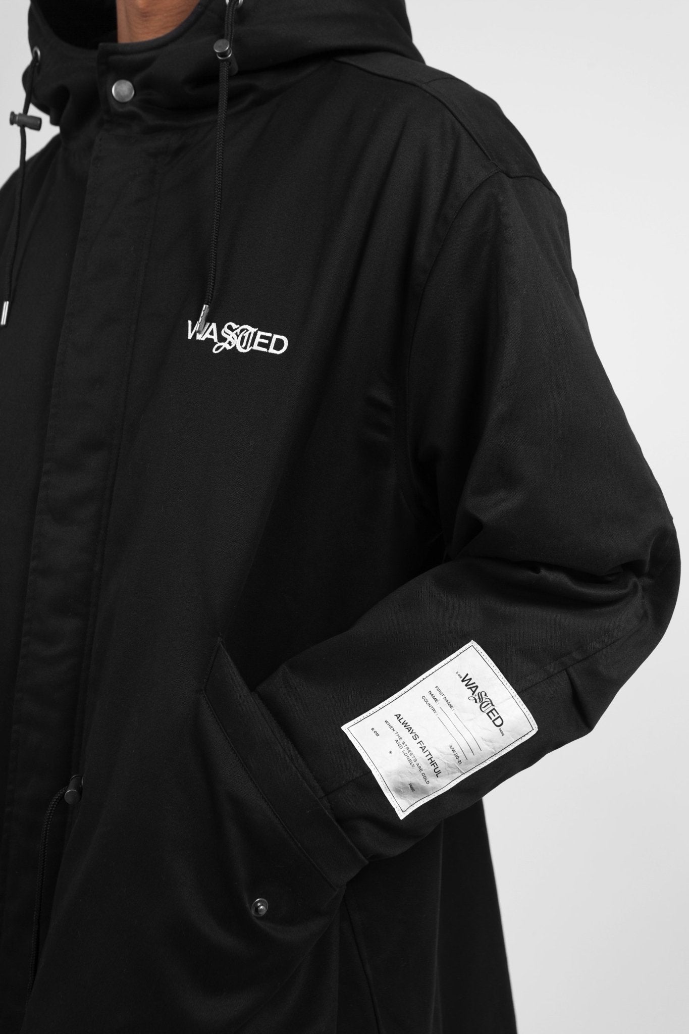 Parka Ace Noir - WASTED PARIS