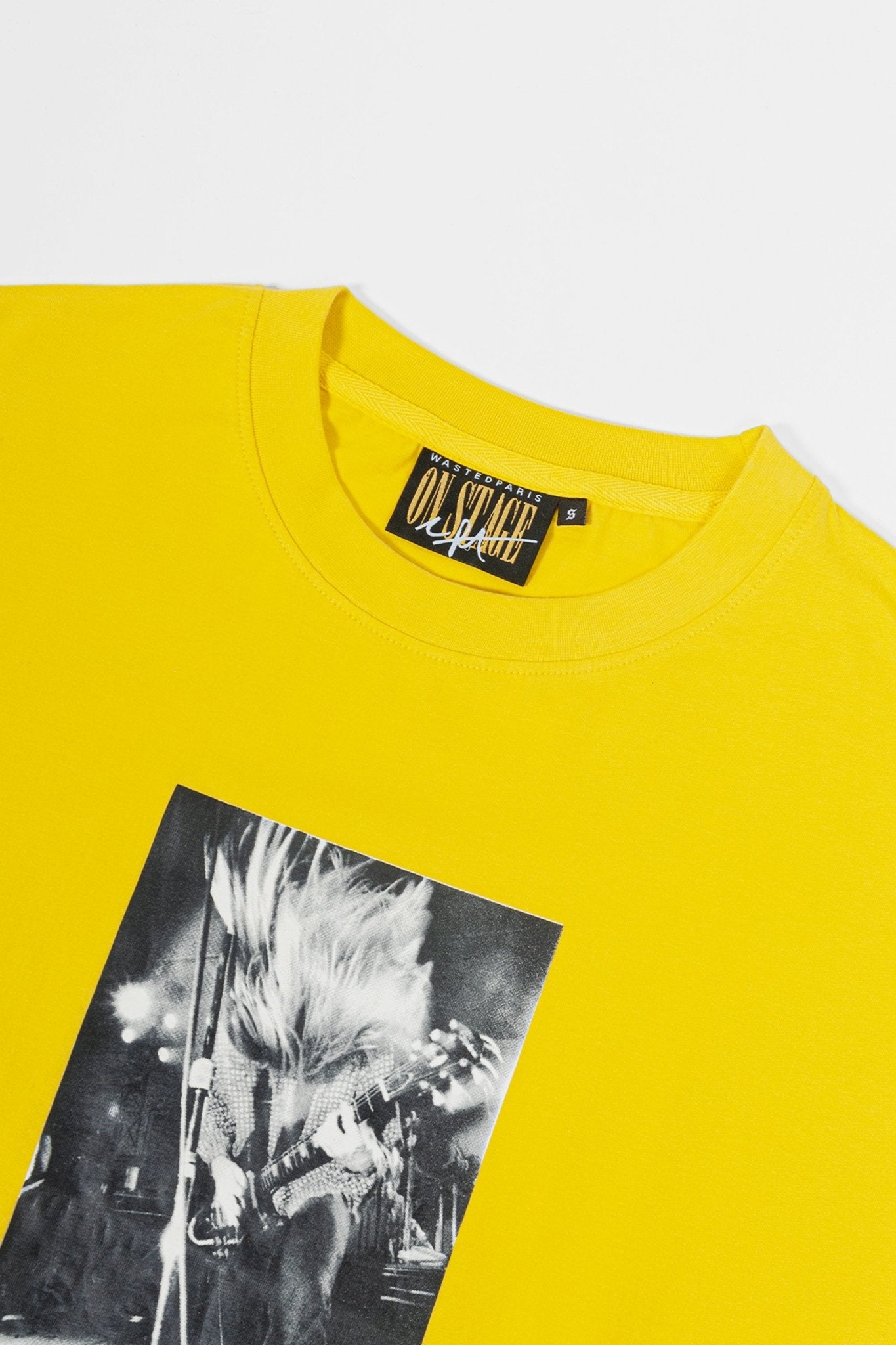 T-shirt Blew Wasted x Charles Peterson Jaune - WASTED PARIS